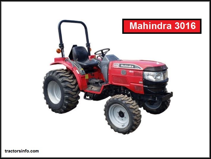 Mahindra 3016 Specs