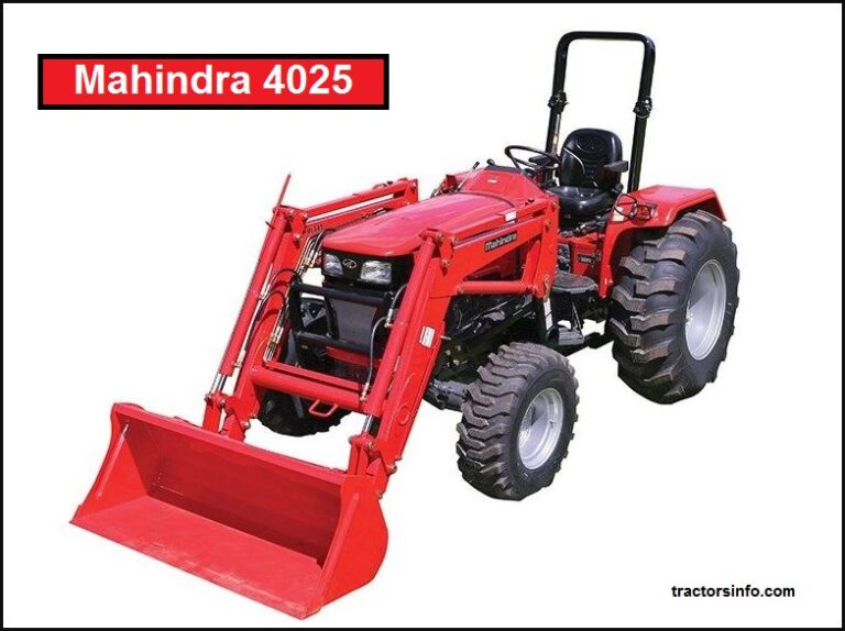 Mahindra 4025 Specs, Weight, Price & Review ❤