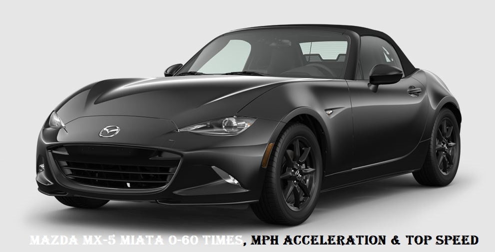 Mazda MX-5 Miata 0-60 Times, Mph Acceleration & Top Speed