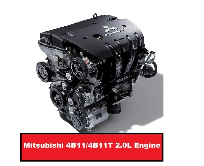 Mitsubishi 4B11/4B11T 2.0L Engine 