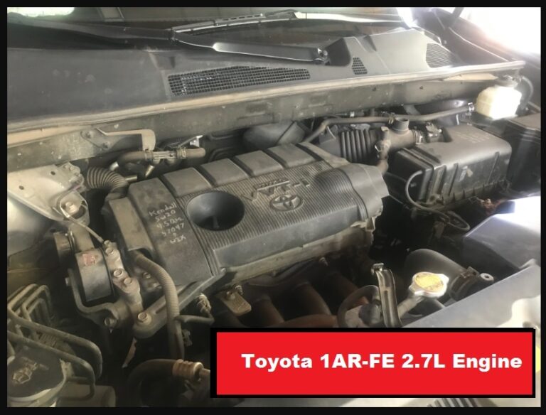 Toyota 1AR-FE 2.7L Engine Specs, Problems & Reliability
