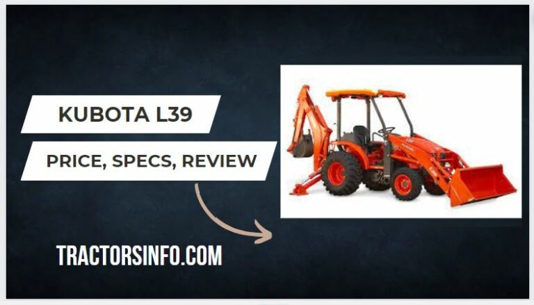 Kubota L39 Specs, Price, Horsepower, Attachments, Review [2024]