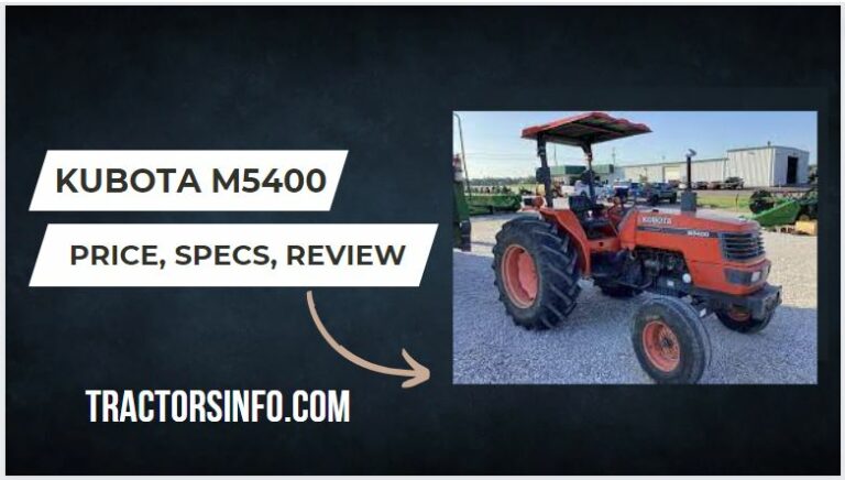 Kubota M5400 Price, Specs, Review, weight, Attachments [2024]