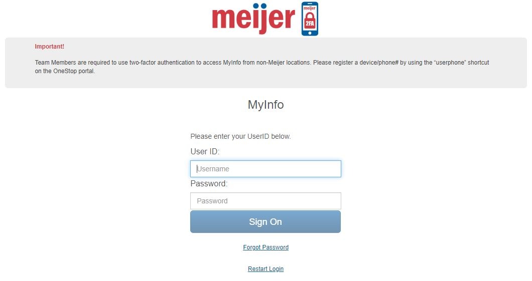 Meijer employee benefits login