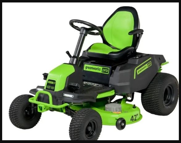Greenworks CrossoverT Electric Riding Lawn Mower