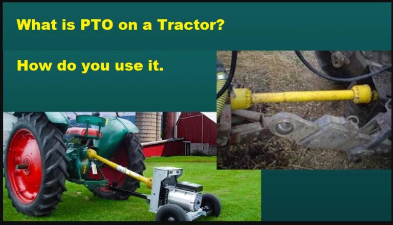 What is PTO on a Tractor? How do you use it?