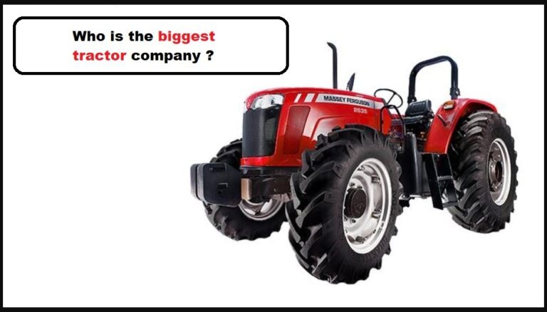 Who is the biggest tractor company?