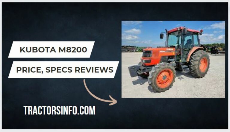 Kubota M8200 Specs, Price, HP, Review, Attachments