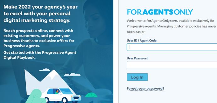 ForAgentsOnly Progressive Agent Login