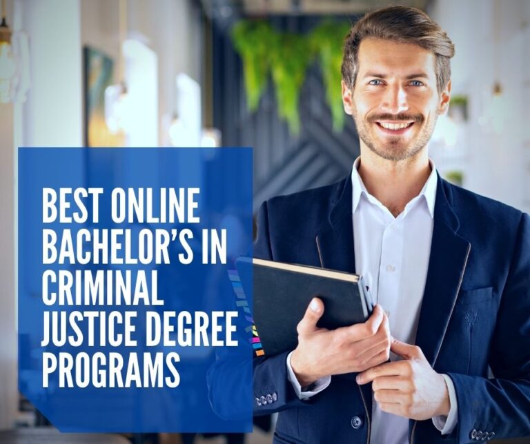 Best Online Bachelor’s in Criminal Justice Degree Programs [2024]