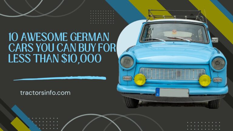 10 Awesome German Cars You Can Buy For Less Than $10,000
