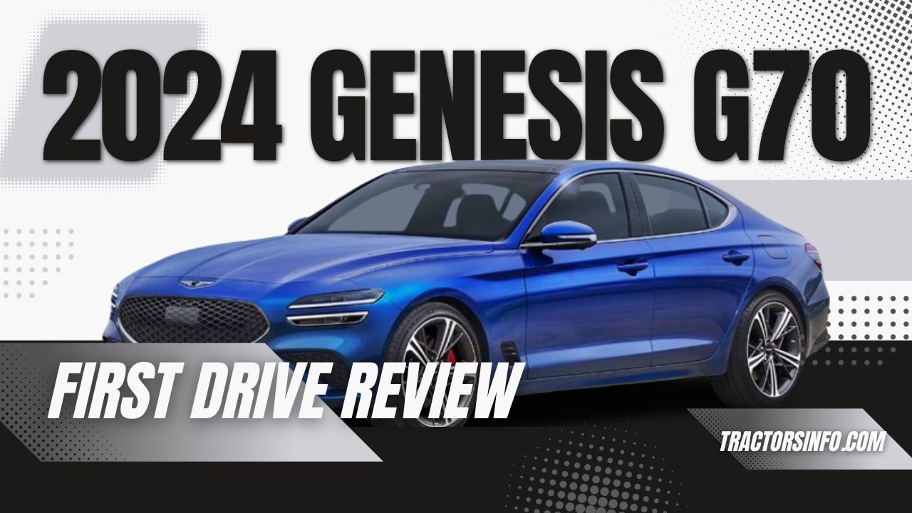 2024 Genesis G70 First Drive Review