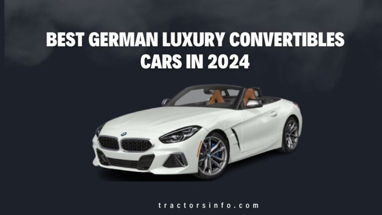 Best German Luxury Convertibles Cars in 2024