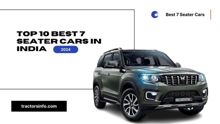 Top 10 Best 7 Seater Cars in India 2024