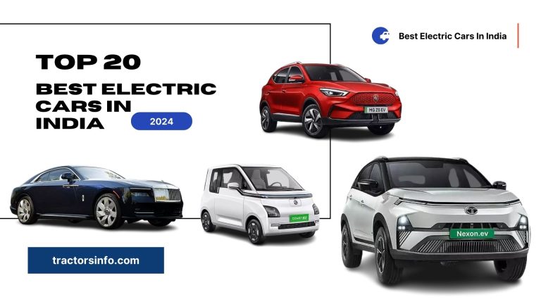 Top 20 Best Electric Cars In India 2024