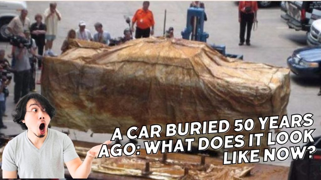 A car buried 50 years ago What does it look like now