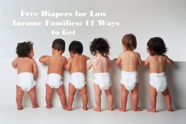 Free Diapers for Low Income Families: 11 Ways to Get