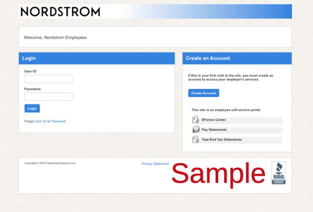 Nordstrom Login Portal